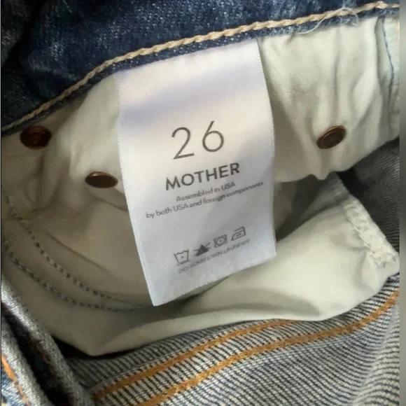 MOTHER Superior High Waisted Study Hover Size 26 - Picture 9 of 9